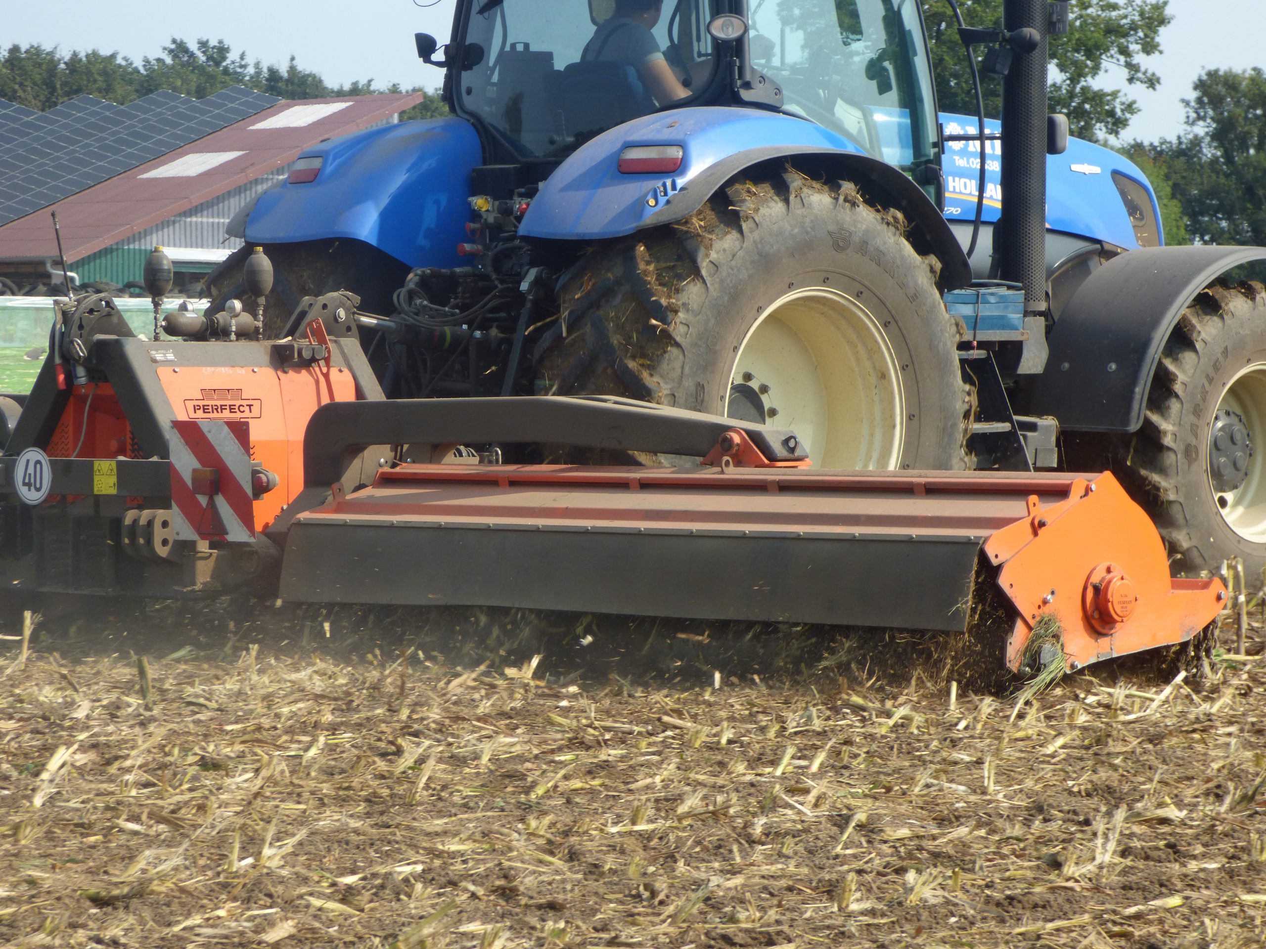 TRIWING, heavy duty klepelmaaierset met 8,60 m werkbreedte