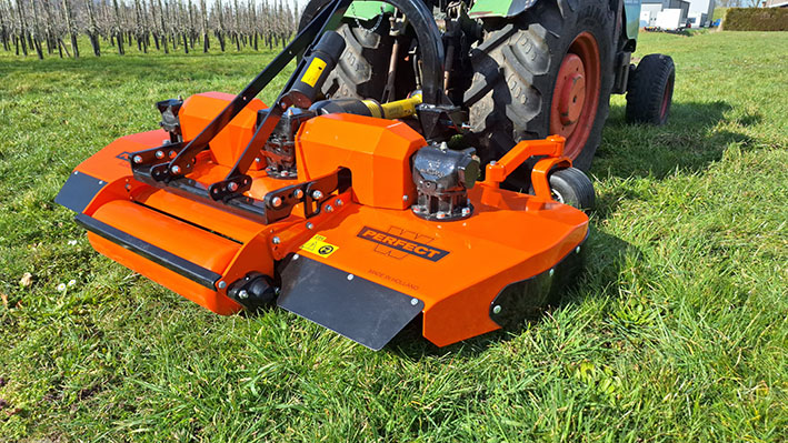 Heavy-duty orchard mower T-Rex - PERFECT - Van Wamel
